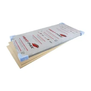 Heat-Pak Duo systeem 7 mm – vloerverwarming ondervloer Secuur Totaalbouw