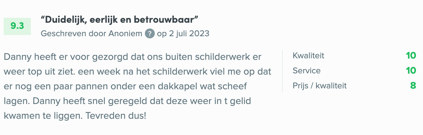 HomeDeal Reviews Secuur Totaalbouw